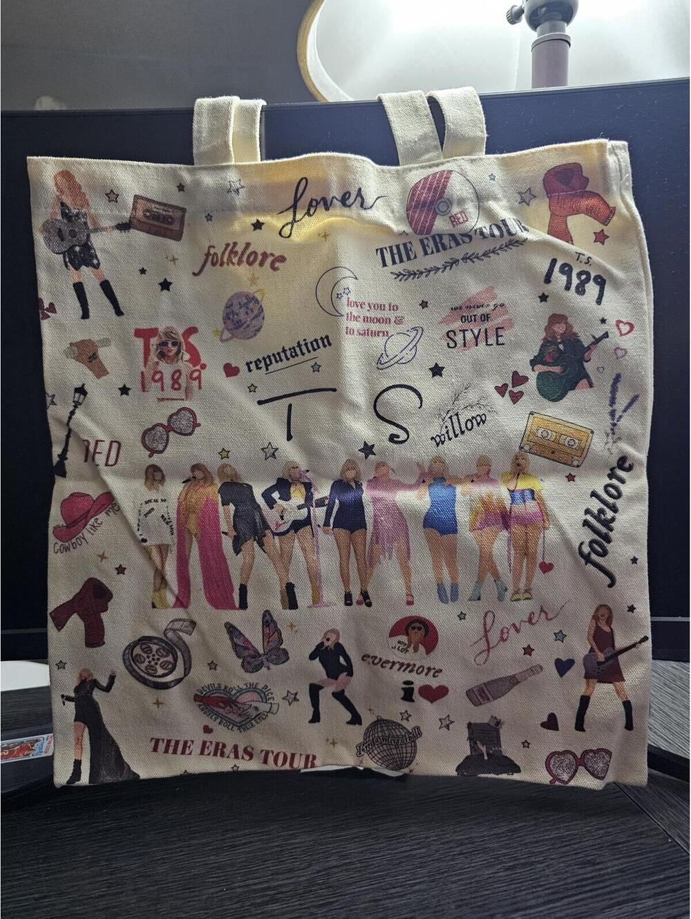Taylor Swift Eras Tour Tote Bag